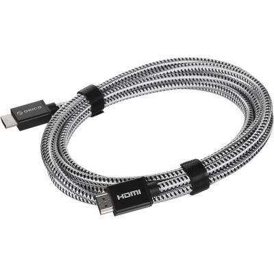 Orico KABEL HDMI 2.0 4K@60HZ GEFLOCHTEN 3M (3 m), Videokabel, Schwarz Orico KABEL HDMI 2.0 4K@60HZ GEFLOCHTEN 3M (3 m), Videokabel, Schwarz