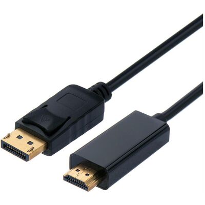 Secomp STANDARD DisplayPort Kabel DP - UHDTV, ST/ST (2 m), Videokabel, Schwarz Secomp STANDARD DisplayPort Kabel DP - UHDTV, ST/ST (2 m), Videokabel, Schwarz