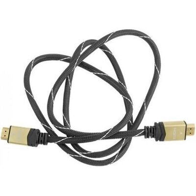 Qoltec HDMI A - HDMI A 5 m (5 m), Videokabel, Gold, Schwarz Qoltec HDMI A - HDMI A 5 m (5 m), Videokabel, Gold, Schwarz