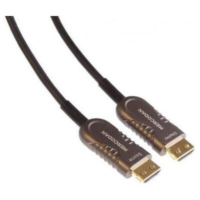 Mercodan Fiber optisk HDMI 100m, HDMI (100 m), Videokabel, Schwarz Mercodan Fiber optisk HDMI 100m, HDMI (100 m), Videokabel, Schwarz