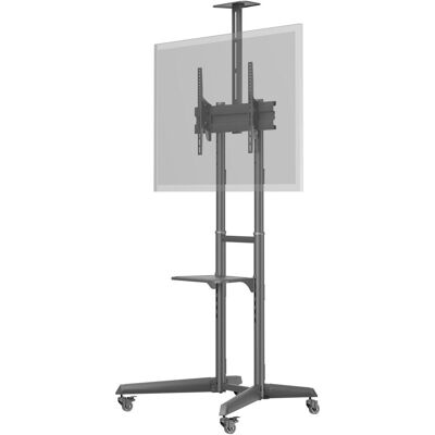 Goobay TV-Präsentationsständer Pro Grösse L (50 kg, 37" - 70"), TV Ständer, Schwarz Goobay TV-Präsentationsständer Pro Grösse L (50 kg, 37" - 70"), TV Ständer, Schwarz