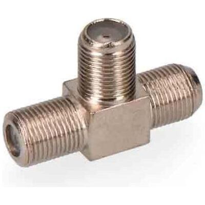 EDM "f" connector "t" 3 male blister, TV Zubehör, Mehrfarbig EDM "f" connector "t" 3 male blister, TV Zubehör, Mehrfarbig