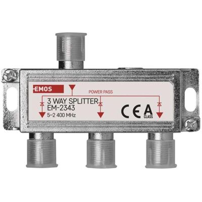 Emos Splitter EM2343, SAT Zubehör Emos Splitter EM2343, SAT Zubehör