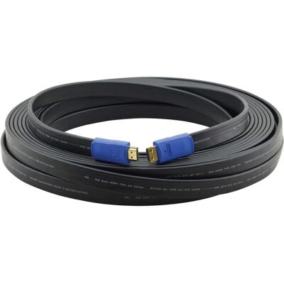 Kramer HDMI-Flachkabel (3 m), Videokabel, Schwarz Kramer HDMI-Flachkabel (3 m), Videokabel, Schwarz