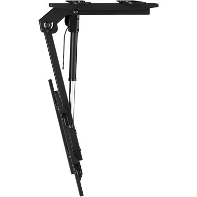 Maclean Elektrische Deckenhalterung mit Motor, Tuya-Fernbedienung, Neigung -80°, Anti-Kollisionsschutz (Decke, 45 kg, 43" - 86"), TV Wandhalterung, Schwarz Maclean Elektrische Deckenhalterung mit Motor, Tuya-Fernbedienung, Neigung -80°, Anti-Kollisionsschutz (Decke, 45 kg, 43" - 86"), TV Wandhalterung, Schwarz