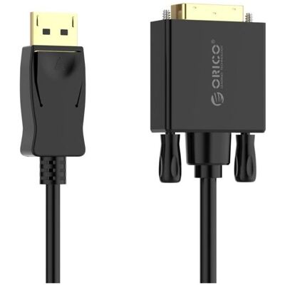 Orico Kabel Kabel XD-DTD DisplayPort do DVI 4K 3 m - czarny (3 m), Videokabel, Schwarz Orico Kabel Kabel XD-DTD DisplayPort do DVI 4K 3 m - czarny (3 m), Videokabel, Schwarz