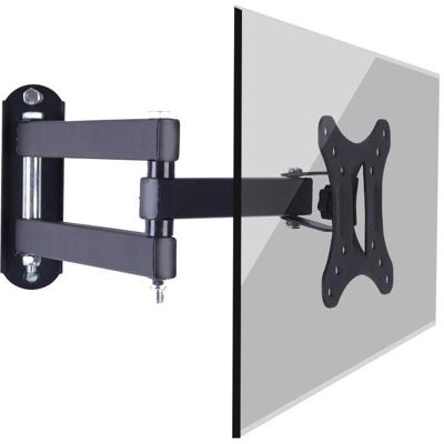 Allnet Vesa Zweigelenk Wandhalterung (bis 35" /20kg), 75x75, 100x100 (Wand, 20 kg, 10" - 35"), TV Wandhalterung, Schwarz Allnet Vesa Zweigelenk Wandhalterung (bis 35" /20kg), 75x75, 100x100 (Wand, 20 kg, 10" - 35"), TV Wandhalterung, Schwarz