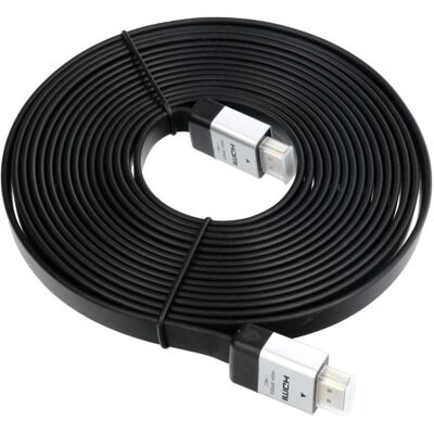 OEM Cable Cable HDMI to HDMI 4K 60Hz High Speed with Ethernet ver. 2.0 5 m black (5 m), Videokabel, Schwarz OEM Cable Cable HDMI to HDMI 4K 60Hz High Speed with Ethernet ver. 2.0 5 m black (5 m), Videokabel, Schwarz