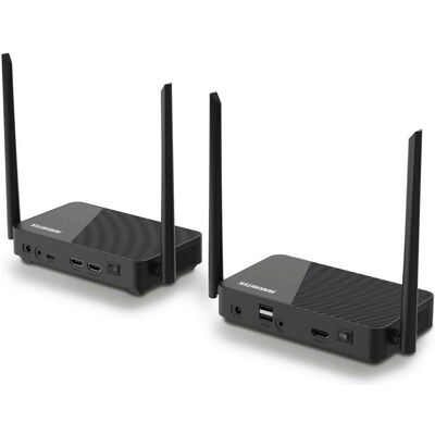 Marmitek TV Anywhere Wireless 4K LL (50 m, HDMI 2.0), Wireless Transmitter, Schwarz Marmitek TV Anywhere Wireless 4K LL (50 m, HDMI 2.0), Wireless Transmitter, Schwarz