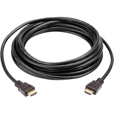 Aten HDMI High Speed mit Ethernet Kabel (15 m), Videokabel, Schwarz Aten HDMI High Speed mit Ethernet Kabel (15 m), Videokabel, Schwarz