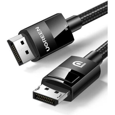 Ugreen DisplayPort — DisplayPort (1.50 m), Videokabel, Schwarz Ugreen DisplayPort — DisplayPort (1.50 m), Videokabel, Schwarz