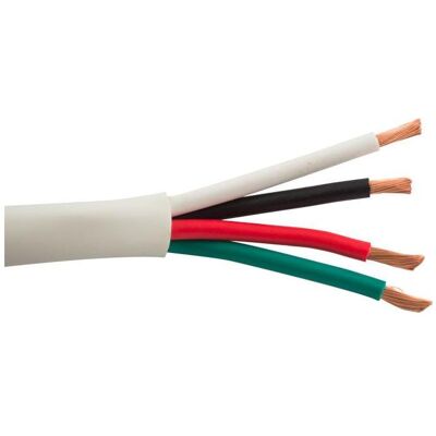 SCP 4 ledad 12/4 kabel, H D Premium White 500 ft / (152 m), Audiokabel SCP 4 ledad 12/4 kabel, H D Premium White 500 ft / (152 m), Audiokabel