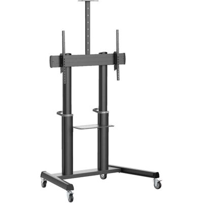 Eaton TRIPPLITE Safe-IT Heavy-Duty Rolling Cart for 177,8cm 70Zoll to 304,8cm 120Zoll Displays UL Ce (120 kg), TV Ständer, Schwarz Eaton TRIPPLITE Safe-IT Heavy-Duty Rolling Cart for 177,8cm 70Zoll to 304,8cm 120Zoll Displays UL Ce (120 kg), TV Ständer, Schwarz