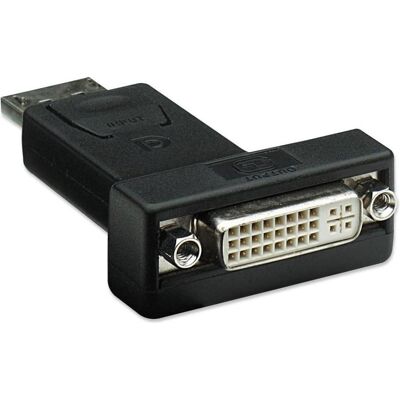 Techly IADAP-DSP-229. Anschluss 1: DisplayPort, Anschluss 2: DVI-I, Steckerverbindergeschlecht: Male connec (DisplayPort), Video Adapter, Schwarz Techly IADAP-DSP-229. Anschluss 1: DisplayPort, Anschluss 2: DVI-I, Steckerverbindergeschlecht: Male connec (DisplayPort), Video Adapter, Schwarz