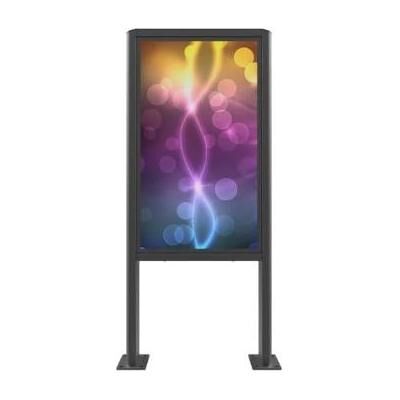 Purelink edbak Hochformat-Kiosk für den Aussenbereich 46"" Samsung LH46OHA, Digital Signage Zubehör, Schwarz Purelink edbak Hochformat-Kiosk für den Aussenbereich 46"" Samsung LH46OHA, Digital Signage Zubehör, Schwarz