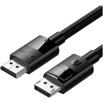 Ugreen DisplayPort — DisplayPort (1.50 m), Videokabel, Schwarz Ugreen DisplayPort — DisplayPort (1.50 m), Videokabel, Schwarz