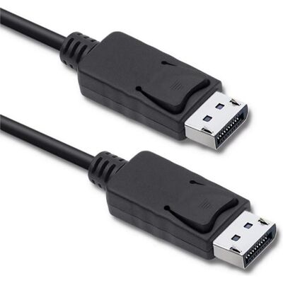 Qoltec Kabel DisplayPort - DisplayPort 1m czarny (50371) (1 m), Videokabel, Schwarz Qoltec Kabel DisplayPort - DisplayPort 1m czarny (50371) (1 m), Videokabel, Schwarz