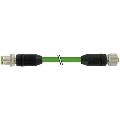 Murr Elektronik Murrelektronik 7000-44571-7960030 M12 / M12 Verbindungskabel 3 m 1 St., Elektronikkabel + Stecker Murr Elektronik Murrelektronik 7000-44571-7960030 M12 / M12 Verbindungskabel 3 m 1 St., Elektronikkabel + Stecker