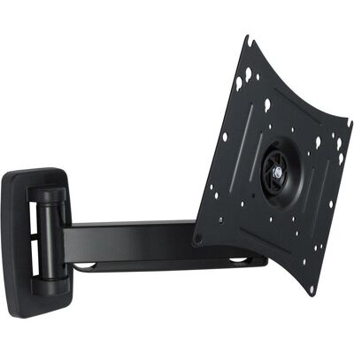 Roline LCD/TV-Wandhalterung Extralang 3 Drehpunkte (Wand, 40", 25 kg), Monitor Halterung, Schwarz Roline LCD/TV-Wandhalterung Extralang 3 Drehpunkte (Wand, 40", 25 kg), Monitor Halterung, Schwarz