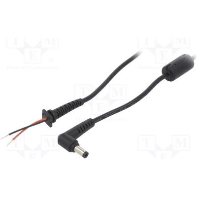 Akyga Przewód zasilający do notebooków AK-SC-35 5.5 x 2.1 mm 1.2m, Elektronikkabel + Stecker, Schwarz Akyga Przewód zasilający do notebooków AK-SC-35 5.5 x 2.1 mm 1.2m, Elektronikkabel + Stecker, Schwarz