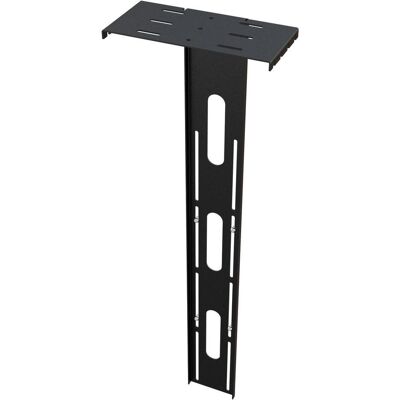 Kindermann Befestigungskit (Klammer, Regal) für Kamera (8 kg), Monitor Halterung, Schwarz Kindermann Befestigungskit (Klammer, Regal) für Kamera (8 kg), Monitor Halterung, Schwarz