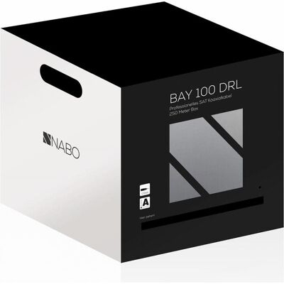 NABO BAY 100 DRL Sat Koaxkabel 250m Karton Box (Stecker und Verbinder), SAT Zubehör NABO BAY 100 DRL Sat Koaxkabel 250m Karton Box (Stecker und Verbinder), SAT Zubehör