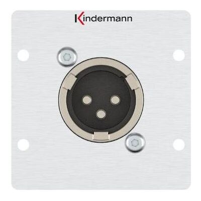 Kindermann Konnect 50 alu, Audio Adapter, Silber Kindermann Konnect 50 alu, Audio Adapter, Silber