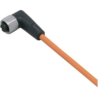 IFM Anschlusskabel, Elektronikkabel + Stecker, Schwarz, Transparent IFM Anschlusskabel, Elektronikkabel + Stecker, Schwarz, Transparent
