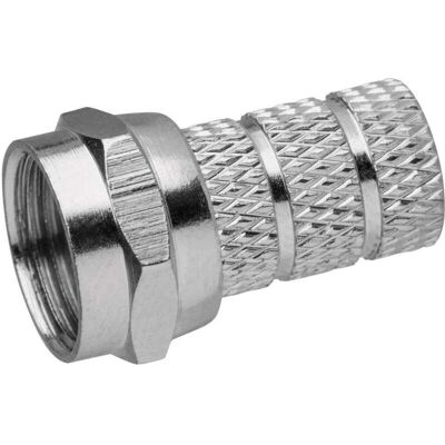 Emos Konnektor F-Stecker für Koaxialkabel CB500, 10 Stk. (Stecker und Verbinder), Antennenkabel Emos Konnektor F-Stecker für Koaxialkabel CB500, 10 Stk. (Stecker und Verbinder), Antennenkabel
