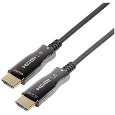 Transmedia HDMI (Typ A) — HDMI (Typ A) (10 m), Videokabel, Schwarz Transmedia HDMI (Typ A) — HDMI (Typ A) (10 m), Videokabel, Schwarz