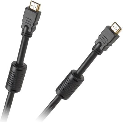 Cabletech HDMI-zu-HDMI-Kabel 15m 24AWG (0.07 m), Videokabel, Schwarz Cabletech HDMI-zu-HDMI-Kabel 15m 24AWG (0.07 m), Videokabel, Schwarz