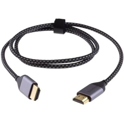 Mercodan HDMI 2.1 kabel, 2,0m (2 m), Videokabel, Schwarz Mercodan HDMI 2.1 kabel, 2,0m (2 m), Videokabel, Schwarz