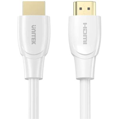 Unitek HDMI cable 2.0 4K 7.5 m - white (7.50 m), Videokabel, Weiss Unitek HDMI cable 2.0 4K 7.5 m - white (7.50 m), Videokabel, Weiss