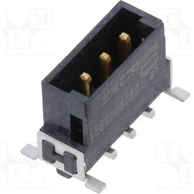 Harting Steckverbinder: Platte-Platte Buchse männlich PIN: 3 vertikal, Elektronikkabel + Stecker Harting Steckverbinder: Platte-Platte Buchse männlich PIN: 3 vertikal, Elektronikkabel + Stecker
