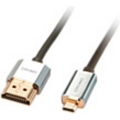 Lindy micro HDMI (Typ D) — HDMI (Typ A) (0.50 m), Videokabel, Grau Lindy micro HDMI (Typ D) — HDMI (Typ A) (0.50 m), Videokabel, Grau
