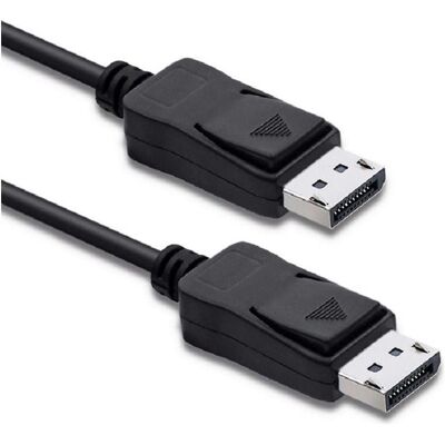 Qoltec DisplayPort Black (2.10 m), Videokabel, Schwarz Qoltec DisplayPort Black (2.10 m), Videokabel, Schwarz