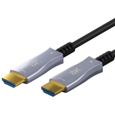 Goobay Optisches Hybrid Ulra High-Speed HDMI-Kabel mit Ethernet AOC (30 m), Videokabel, Schwarz Goobay Optisches Hybrid Ulra High-Speed HDMI-Kabel mit Ethernet AOC (30 m), Videokabel, Schwarz