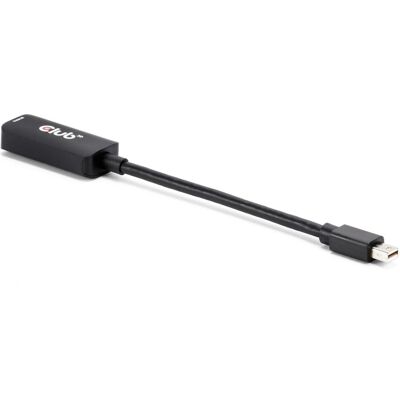 Club 3D Mini DisplayPort™ 1.4 to HDMI™ 8K60Hz M/F Adapter (HDMI, 4.80 cm), Data + Video Adapter, Schwarz Club 3D Mini DisplayPort™ 1.4 to HDMI™ 8K60Hz M/F Adapter (HDMI, 4.80 cm), Data + Video Adapter, Schwarz