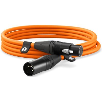 RØDE XLR CABLE - 3m orange (3 m, XLR Kabel), Audiokabel RØDE XLR CABLE - 3m orange (3 m, XLR Kabel), Audiokabel