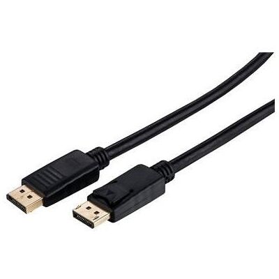 C-Tech Cable DisplayPort 1.2, 4K@60Hz, M/M, 0.5m (0.50 m), Videokabel, Schwarz C-Tech Cable DisplayPort 1.2, 4K@60Hz, M/M, 0.5m (0.50 m), Videokabel, Schwarz