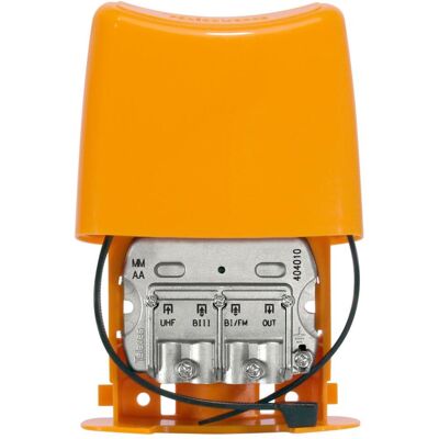 Televes T404010 Mast Filter VHFI-ULA/VHFIII/UHF (470 MHz - 790 MHz, DC), SAT Zubehör, Schwarz Televes T404010 Mast Filter VHFI-ULA/VHFIII/UHF (470 MHz - 790 MHz, DC), SAT Zubehör, Schwarz