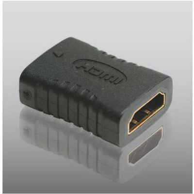 Helos Adapter, HDMI Bu./HDMI Bu., FULL HD, BASIC, schwarz (HDMI), Data + Video Adapter, Schwarz Helos Adapter, HDMI Bu./HDMI Bu., FULL HD, BASIC, schwarz (HDMI), Data + Video Adapter, Schwarz