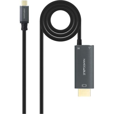 Nanocable 10.15.5182 (1.80 m), Videokabel, Schwarz Nanocable 10.15.5182 (1.80 m), Videokabel, Schwarz
