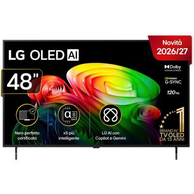 LG 48 OLED AI B6 4K UHD WEBOS26 PLATER (48", B6, OLED, 4K), TV, Braun LG 48 OLED AI B6 4K UHD WEBOS26 PLATER (48", B6, OLED, 4K), TV, Braun