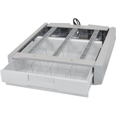 Ergotron Supplemental Single Drawer - Montagekomponente (Auszugsmodul), TV Zubehör, Grau, Weiss Ergotron Supplemental Single Drawer - Montagekomponente (Auszugsmodul), TV Zubehör, Grau, Weiss