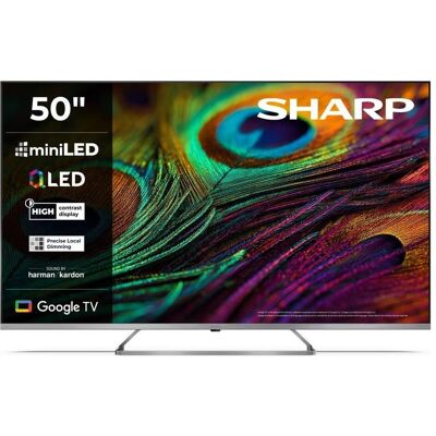 Sharp 50JP7265E (50", QLED, 4K, 2025), TV, Silber Sharp 50JP7265E (50", QLED, 4K, 2025), TV, Silber