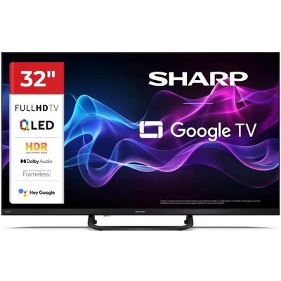 Sharp 32HF3865E (32", QLED, Full HD), TV, Schwarz Sharp 32HF3865E (32", QLED, Full HD), TV, Schwarz