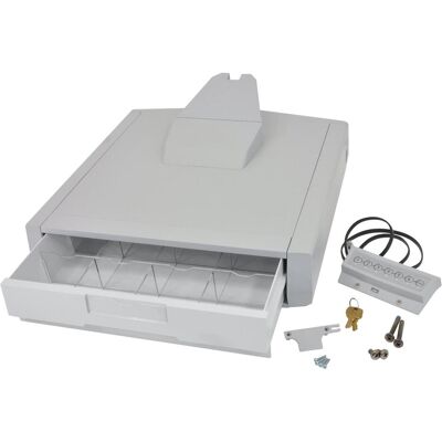Ergotron SV44 Primary Single Drawer for Laptop Cart - Montagekomponente (Schubfach), TV Zubehör, Grau, Weiss Ergotron SV44 Primary Single Drawer for Laptop Cart - Montagekomponente (Schubfach), TV Zubehör, Grau, Weiss