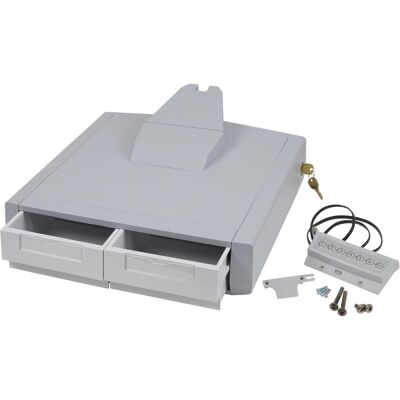 Ergotron StyleView SV44 Series Primary Double - Montagekomponente (2 Schubladen Modul), TV Zubehör, Grau, Weiss Ergotron StyleView SV44 Series Primary Double - Montagekomponente (2 Schubladen Modul), TV Zubehör, Grau, Weiss