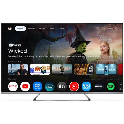 Sharp 55 JP7465E QLED Mini LED TV (55", Mini-LED, QLED, 4K, 2025, EU), TV, Schwarz, Silber Sharp 55 JP7465E QLED Mini LED TV (55", Mini-LED, QLED, 4K, 2025, EU), TV, Schwarz, Silber
